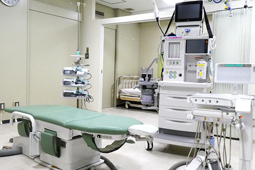 全身麻酔治療室の写真